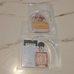Miu Miu Fragrance Air Freshener & Marc Jacobs Air Freshener